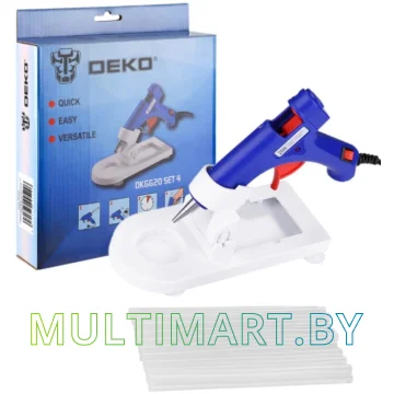 Термоклеевой пистолет Deko DKGG20 Set 4